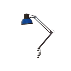 Бета-К НДБ37-60-159 (220В, 60Вт, ЛОН/LED Е27, на струбцине МС) настол., без лампы, синий Бета-К НДБ37-60-159 (220В, 60Вт, ЛОН/LED Е27, на струбцине МС) настол., без лампы, синий
