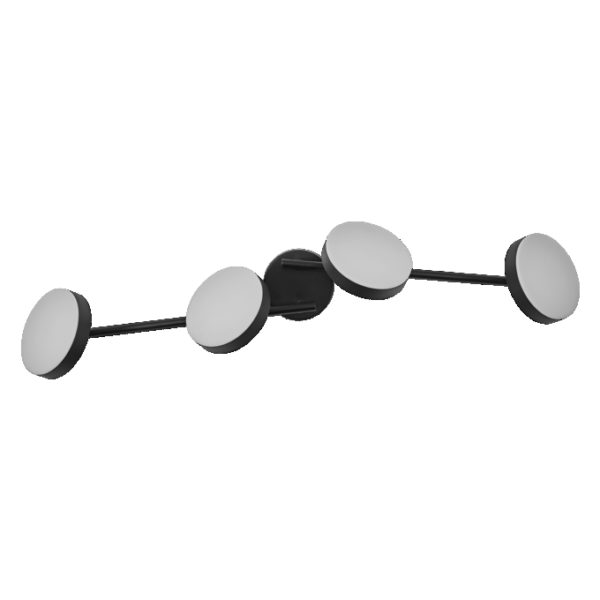 Decor Spot Moon 4Spot 21W 830 Black Decor Spot Moon 4Spot 21W 830 Black