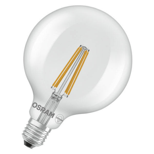 LED Classic Globe 125 100 Filament Energy efficiency class A 7.2W 827 Clear E27 LED Classic Globe 125 100 Filament Energy efficiency class A 7.2W 827 Clear E27
