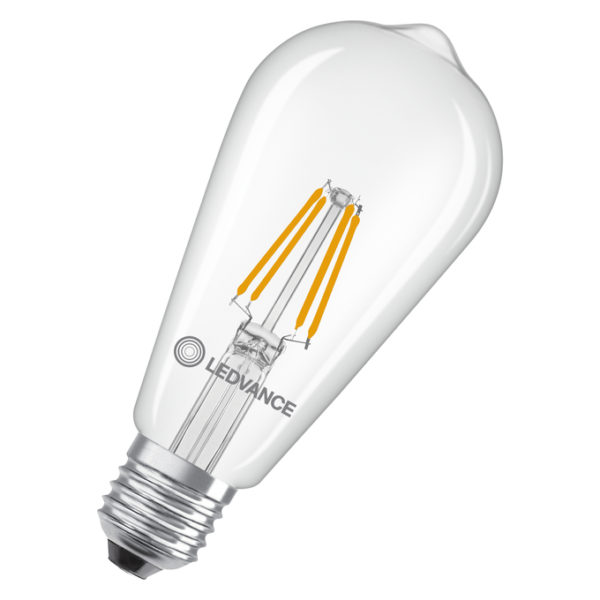LED Classic Edison 40 Filament V 3.4W 827 Clear E27 LED Classic Edison 40 Filament V 3.4W 827 Clear E27