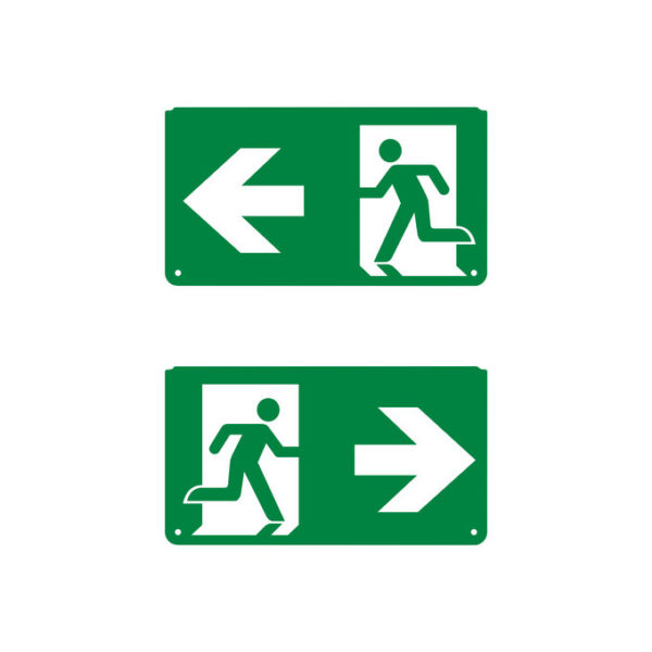 EM EXIT PICTO LEFT RIGHT