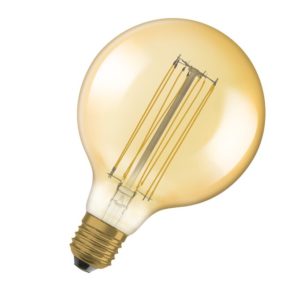 Vintage 1906 Globe 125 40 Filament DIM 5.8W 822 Gold E27 Vintage 1906 Globe 125 40 Filament DIM 5.8W 822 Gold E27