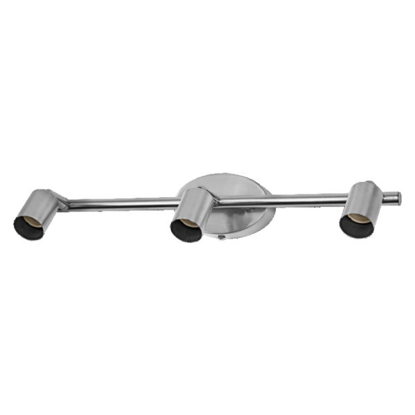 LED Spot Cylinder 3xGU10 Brushed Nickel LED Spot Cylinder 3xGU10 Brushed Nickel