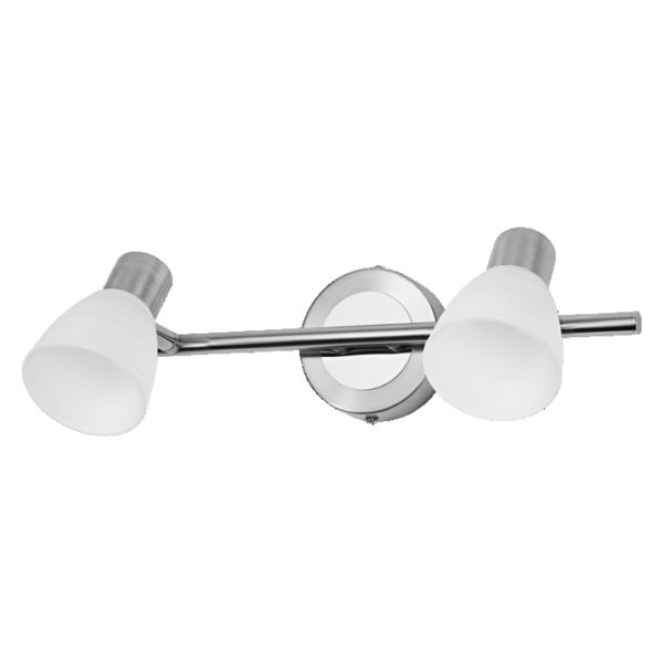 LED Spot Vase 2xG9 Brushed Nickel LED Spot Vase 2xG9 Brushed Nickel