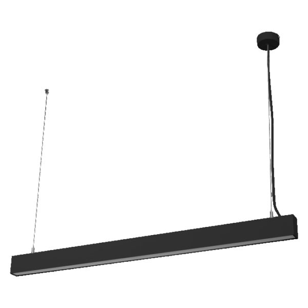 Office Line Cuboid Suspended 42W 840 DIM Black Office Line Cuboid Suspended 42W 840 DIM Black