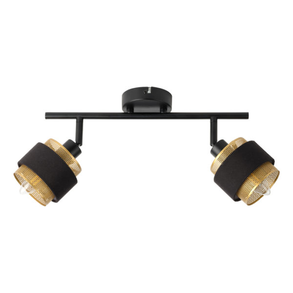 Decor Spot Hornet 2X2.8W 827 E14 Black Decor Spot Hornet 2X2.8W 827 E14 Black