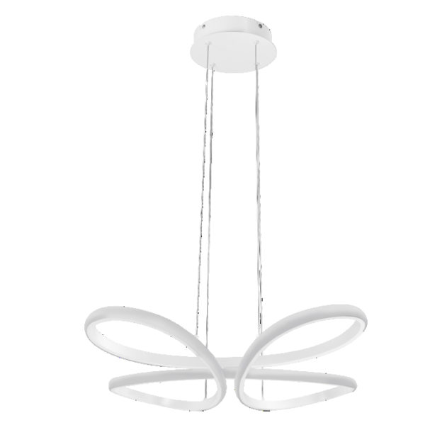 Decor Butterfly Pendant 40W Tunable White DIM Remote Control White Decor Butterfly Pendant 40W Tunable White DIM Remote Control White