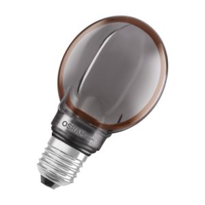 Vintage 1906 Globe 80 Filament O Lamp DIM 4W 818 Smoke E27