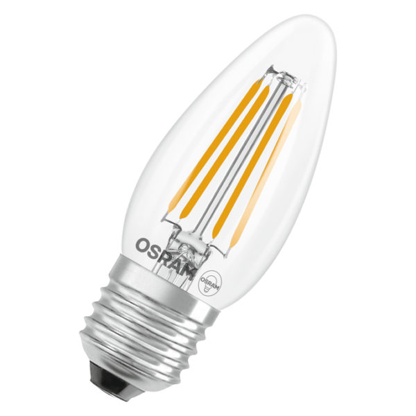 LED Star Classic B 40 Filament 3.4W 827 Clear E27 LED Star Classic B 40 Filament 3.4W 827 Clear E27