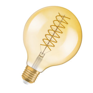 Vintage 1906 Globe 60 Filament DIM 8.8W 824 Gold E27 Vintage 1906 Globe 60 Filament DIM 8.8W 824 Gold E27