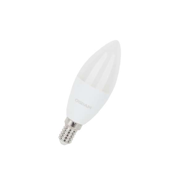 LS CLB 75 9W/840 170-250V FR E14 806lm 200° 40000h свеча OSRAM LED-лампа LS CLB 75 9W/840 170-250V FR E14 806lm 200° 40000h свеча OSRAM LED-лампа