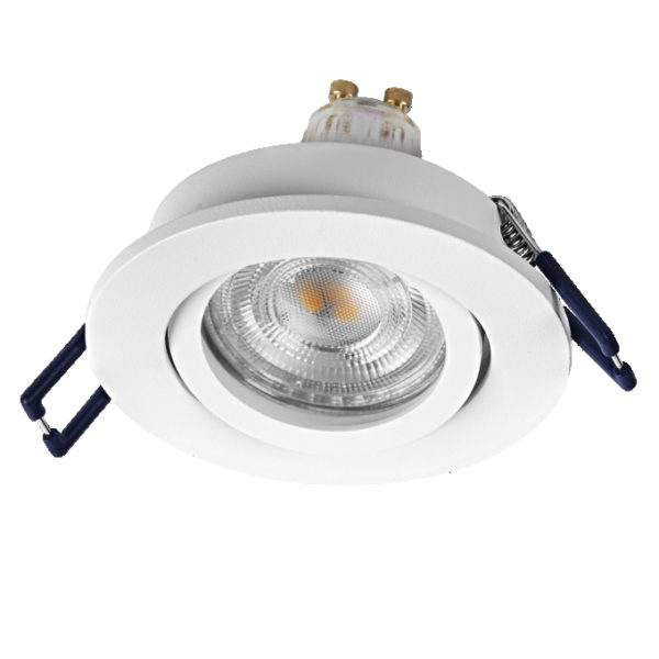 Spot Set Recess GU10 Dim Adjustable Click 3.7W 827 White Spot Set Recess GU10 Dim Adjustable Click 3.7W 827 White