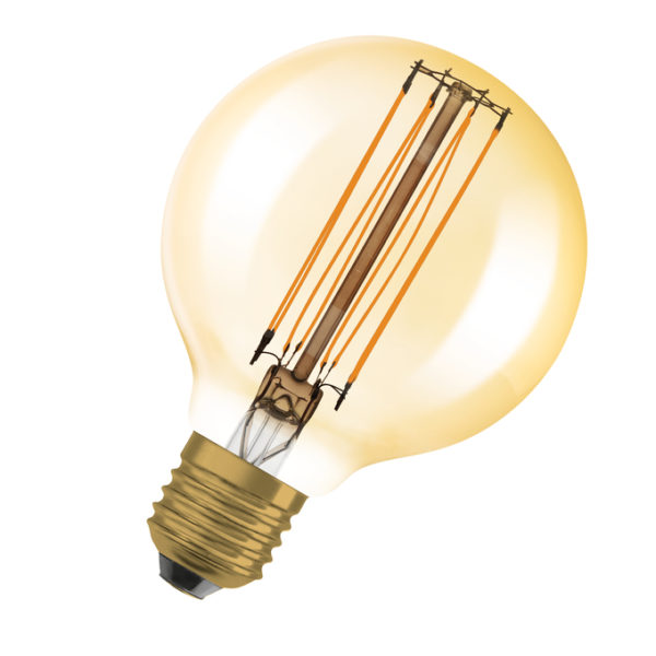 Vintage 1906 Globe 80 60 Filament DIM 8.8W 822 Gold E27 Vintage 1906 Globe 80 60 Filament DIM 8.8W 822 Gold E27