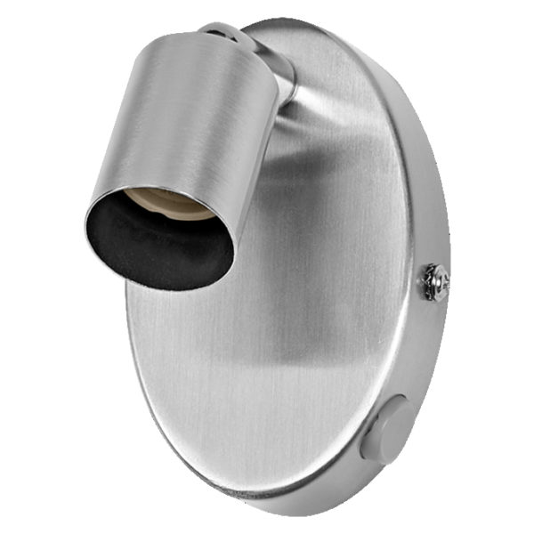 LED Spot Cylinder 1xGU10 Brushed Nickel LED Spot Cylinder 1xGU10 Brushed Nickel