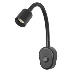 Plug Tube Flex GU10 Black EU Plug Plug Tube Flex GU10 Black EU Plug