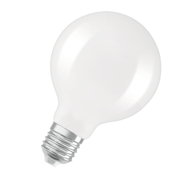 LED Superstar Globe 95 60 Filament DIM 5.9W 827 Frosted E27