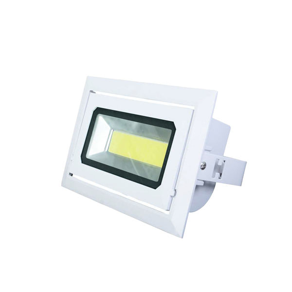 FL-LED DLD 40W 4200K 243x150x90 40W 3600Lm  встраиваемый поворотный прямоугол