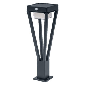 ENDURA Style Solar Bouquet 50cm Post Sensor 6W Black