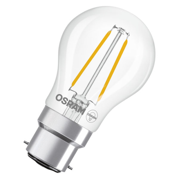 LED Star Classic P 25 Filament 1.8W 827 Clear B22d LED Star Classic P 25 Filament 1.8W 827 Clear B22d