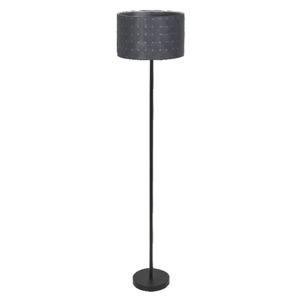 Decor Felt Weaving Cans Standing Floor E27 Dark Gray