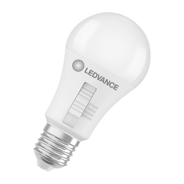 LED CLASSIC A60 DIM CCT SELECT P 8.8W 827/830/840/865 FROSTED E27 LED CLASSIC A60 DIM CCT SELECT P 8.8W 827/830/840/865 FROSTED E27