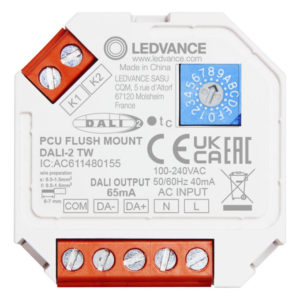 PUSH CONTROL UNIT FLUSH MOUNT DALI-2 TW PUSH CONTROL UNIT FLUSH MOUNT DALI-2 TW