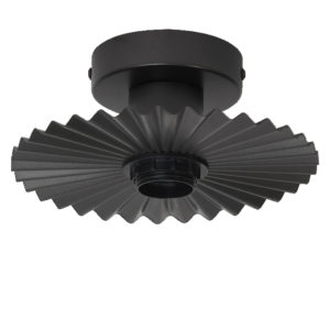 Decor Plissee Ceiling E27 Dark Grey Decor Plissee Ceiling E27 Dark Grey