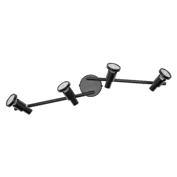 LED Spot GU10 Black 4 X 3.4W 927 DIM LED Spot GU10 Black 4 X 3.4W 927 DIM