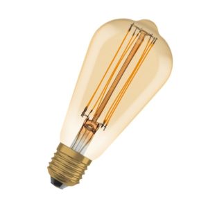 Vintage 1906 Edison 40 Filament DIM 5.8W 822 Gold E27 Vintage 1906 Edison 40 Filament DIM 5.8W 822 Gold E27
