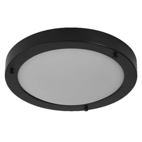 Bathroom Ceiling 310mm E27 Black Bathroom Ceiling 310mm E27 Black