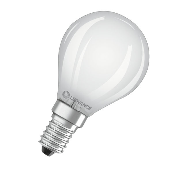 LED Classic P 25 Filament P 2.5W 827 Frosted E14
