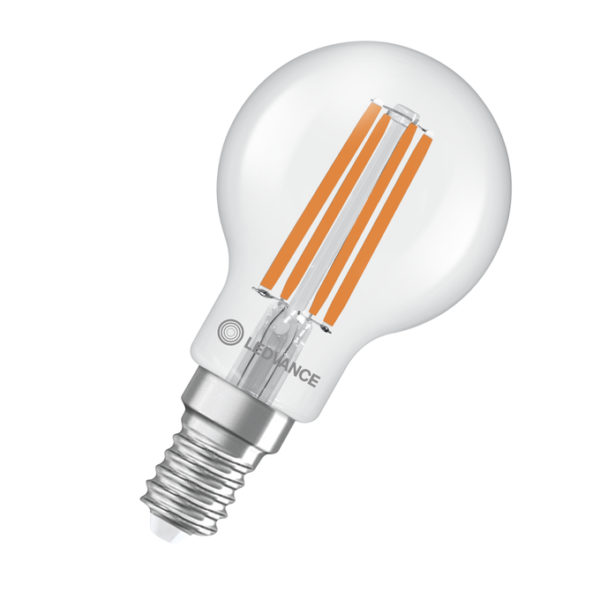 LED Classic P 60 Filament Energy efficiency class A S 3.8W 827 Clear E14 LED Classic P 60 Filament Energy efficiency class A S 3.8W 827 Clear E14