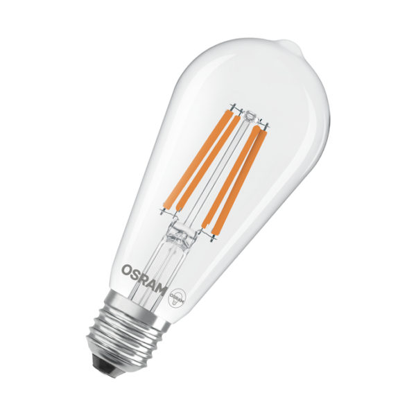 LED Star Classic Edison 60 Filament 6.5W 840 Clear E27 LED Star Classic Edison 60 Filament 6.5W 840 Clear E27