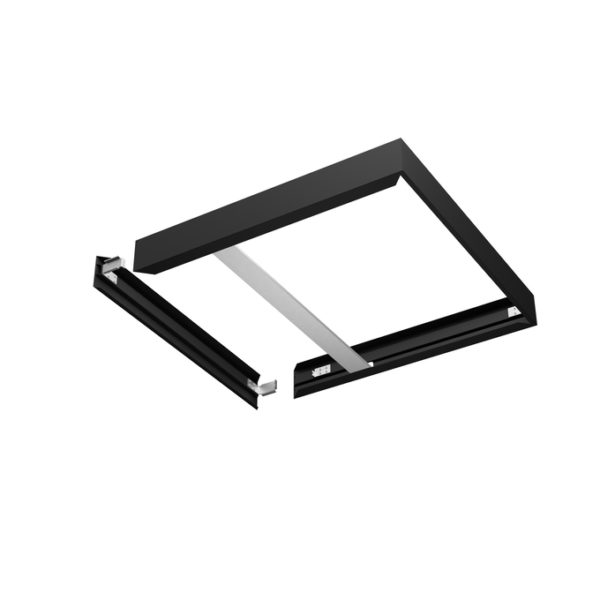 PANEL 600 SURFACE MOUNT KIT H75 BK