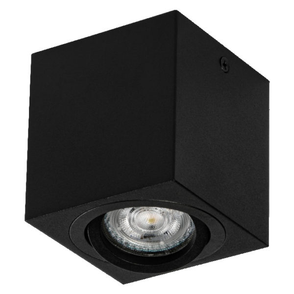 Spot Surface Square GU10 Black
