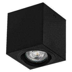 Spot Surface Square GU10 Black Spot Surface Square GU10 Black