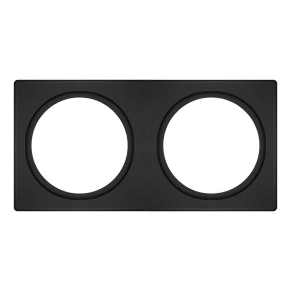 SPOT FRAME 100X200 2X D68 BK
