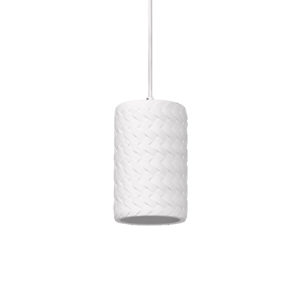 Decor Plaster Tube Pendant E27 White Decor Plaster Tube Pendant E27 White