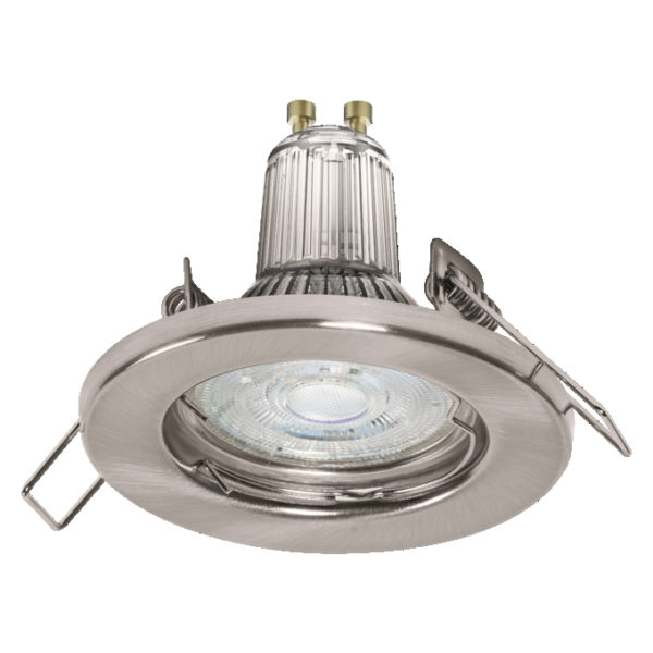 Spot Essential 3x2.6W GU10 Brushed Nickel Spot Essential 3x2.6W GU10 Brushed Nickel
