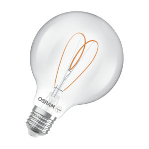 Vintage 1906 Globe 95 60 Heart Filament DIM 7.2W 927 Clear E27 Vintage 1906 Globe 95 60 Heart Filament DIM 7.2W 927 Clear E27