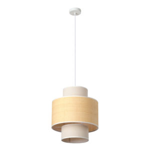 Decor Wrap Cylinder Pendant E27 Beige Decor Wrap Cylinder Pendant E27 Beige