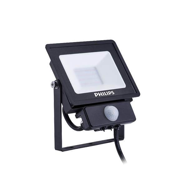 50W/4000K (=400W) СЕНСОР IP65 4250Lm Чёрный - Светодиодный прожектор с датчиком PHILIPS BVP150 (ДО-50Вт)