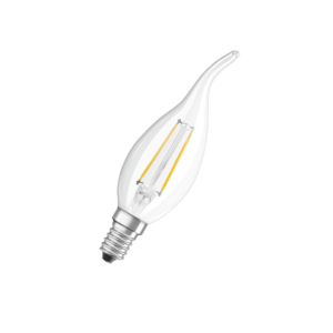 4W/827 (=40W) E14 PARATHOM FIL прозрачн - LED лампа свеча на ветру OSRAM 4W/827 (=40W) E14 PARATHOM FIL прозрачн - LED лампа свеча на ветру OSRAM