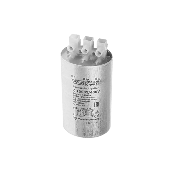 Z 1000 S/400V 380-415V 6A 4-5kV d45x100 20м (МГЛ 1000W/ДНаТ 600-1000W) - ИЗУ VS Z 1000 S/400V 380-415V 6A 4-5kV d45x100 20м (МГЛ 1000W/ДНаТ 600-1000W) - ИЗУ VS