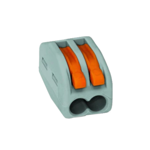 222-412   2 конт., многоразовая, 32A 400V - клеммная колодка WAGO (50)