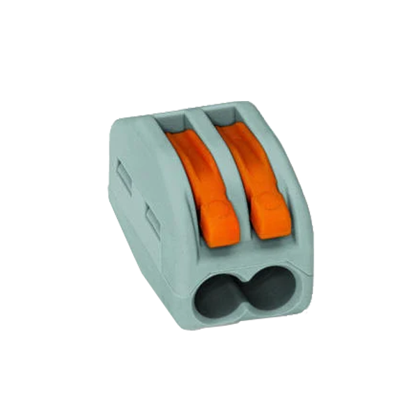 222-412 2 конт., многоразовая, 32A 400V - клеммная колодка WAGO (50) 222-412 2 конт., многоразовая, 32A 400V - клеммная колодка WAGO (50)