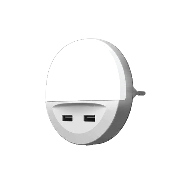 LUNETTA USB в блистере - ночник с 2-мя USB LEDV LUNETTA USB в блистере - ночник с 2-мя USB LEDV