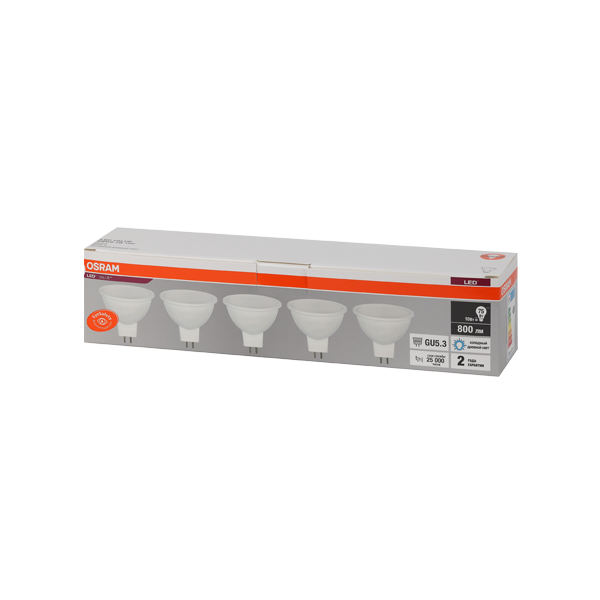LVMR1675 10SW/865 230V GU5.3 Экопак1X5 RU OSRAM