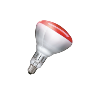 PHILIPS  R125  IR150RH  E27 230-250V d125x173 красная - инфракрасная лампа