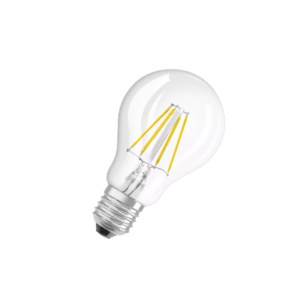 4W/827 (=40W) E27 PARATHOM CL A FIL NON-DIM прозр. - LED лампа OSRAM
